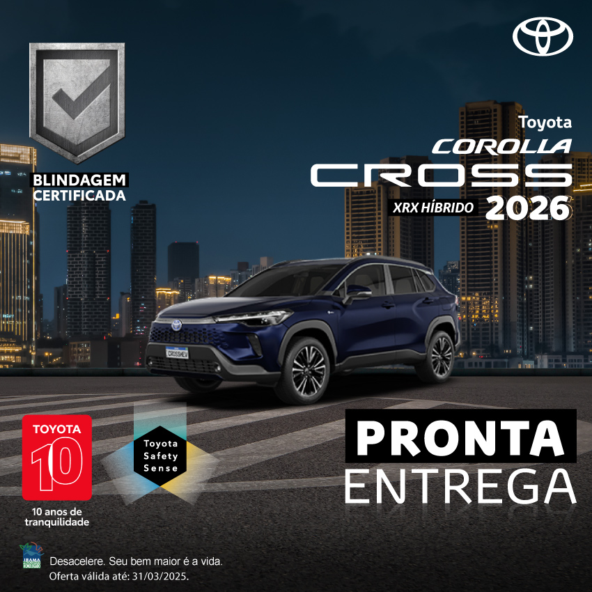 Campanha Blindagem Corolla Cross Hybrid - Mar/25