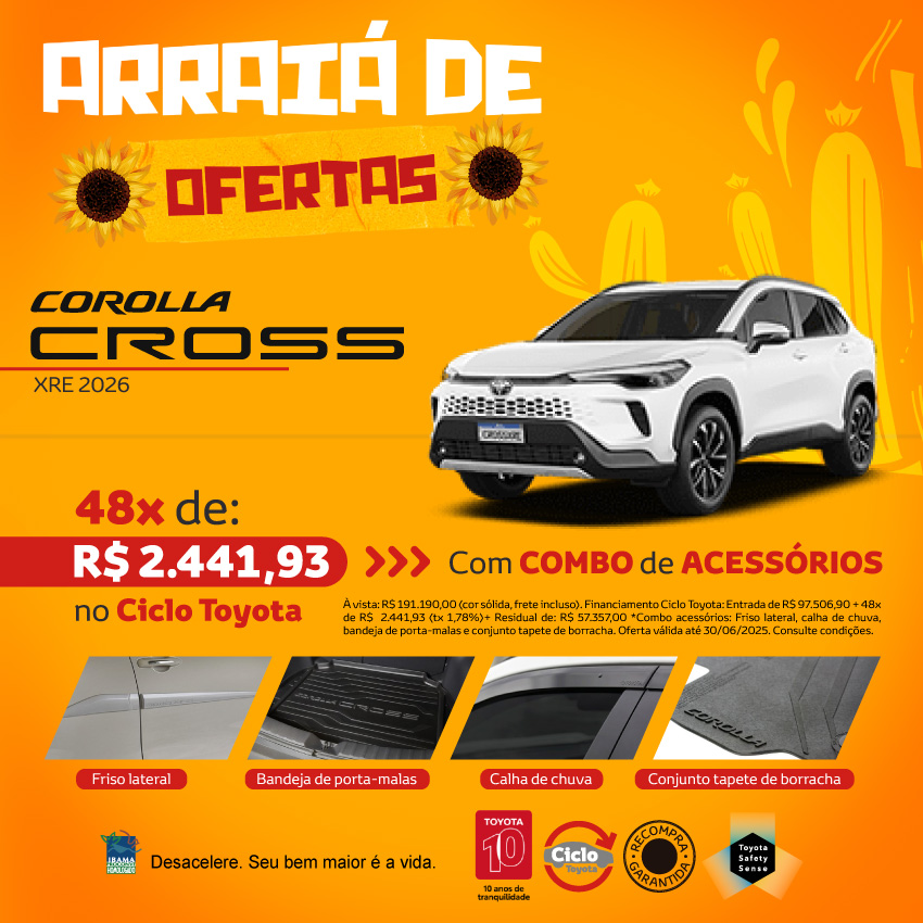 Campanha CICLO - Corolla Cross - Jun/25
