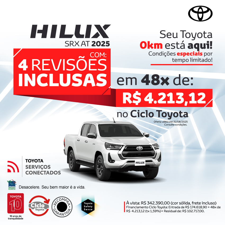 Campanha CICLO - Hilux - Ago/25