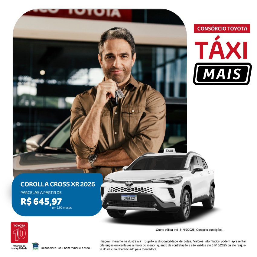Campanha Consórcio Taxi