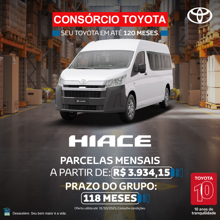 Campanha Consórcio Hiace
