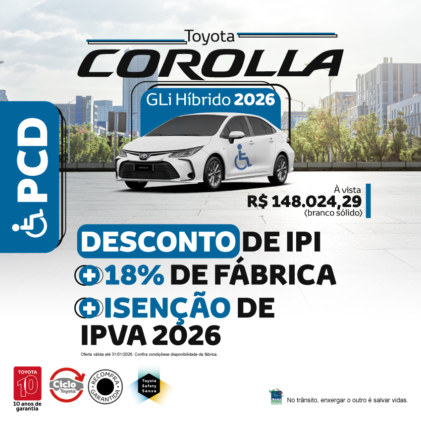 Campanha - PCD - Corolla - Jan/2026