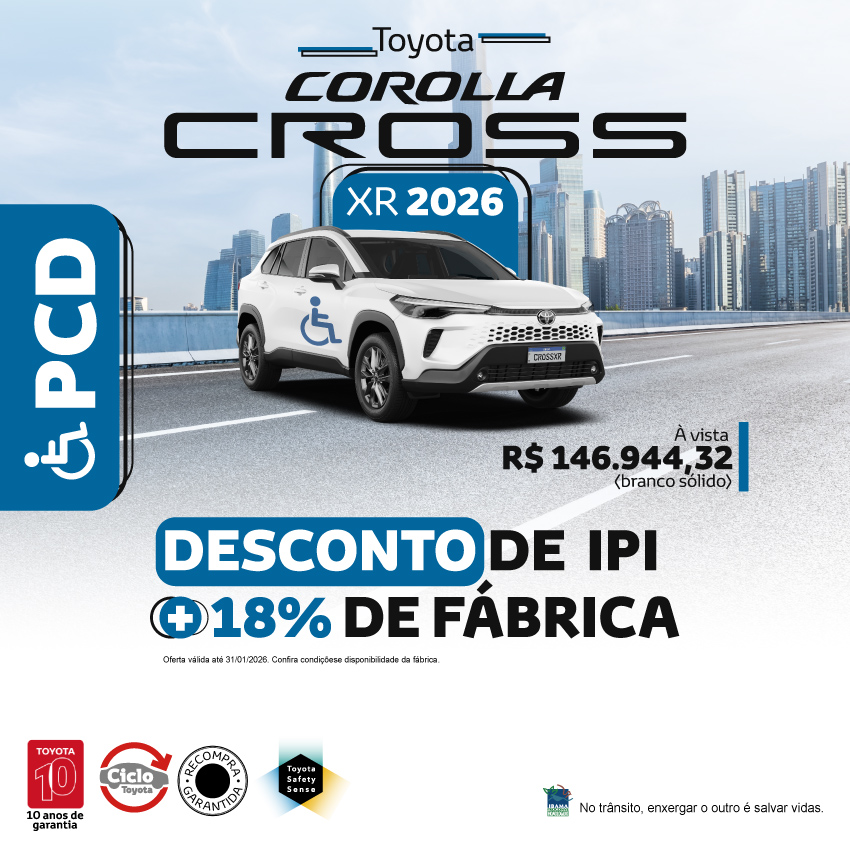 Campanha - PCD - Corolla Cross - Jan/2026