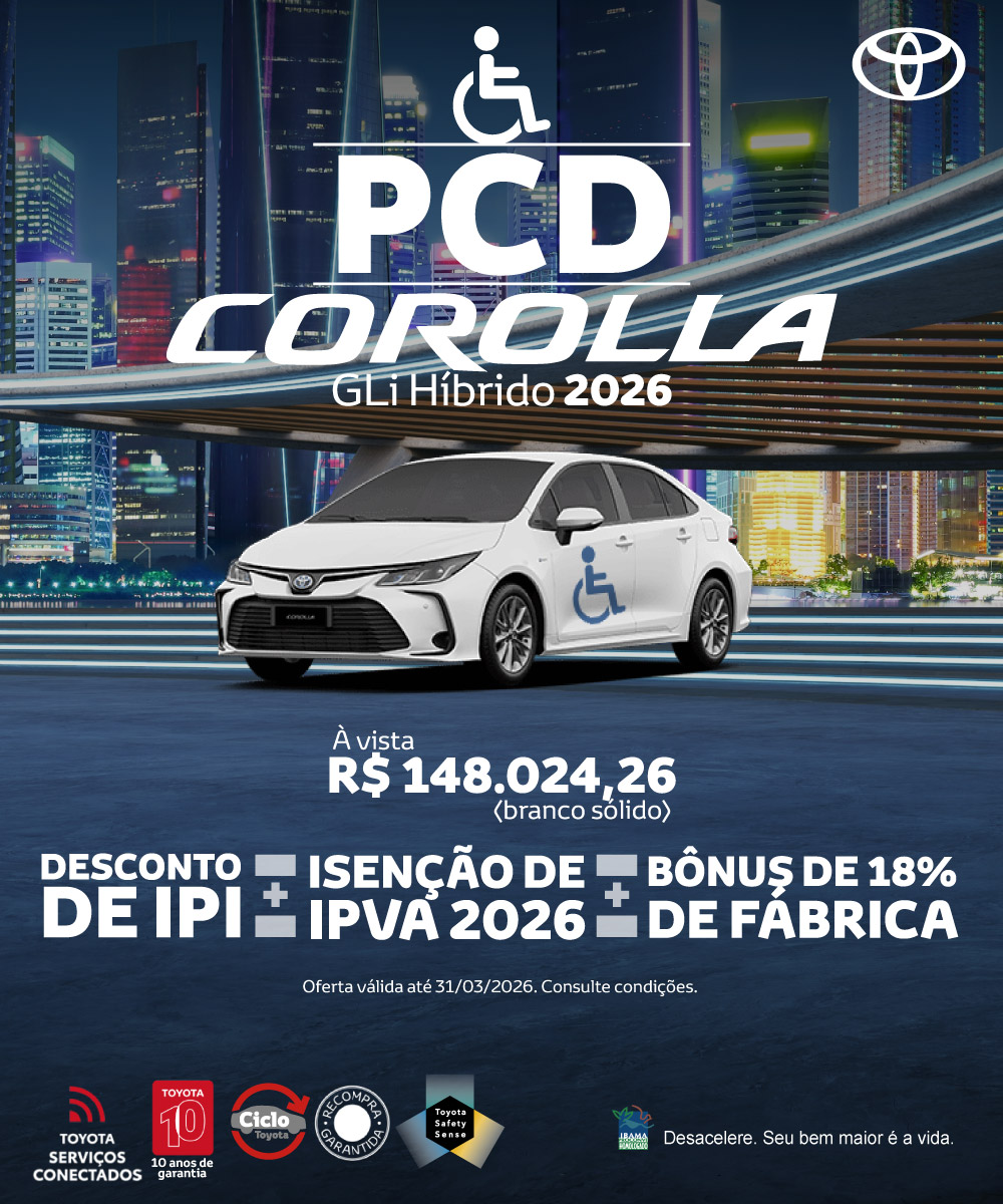 Campanha - PCD - Corolla - Mar/2026