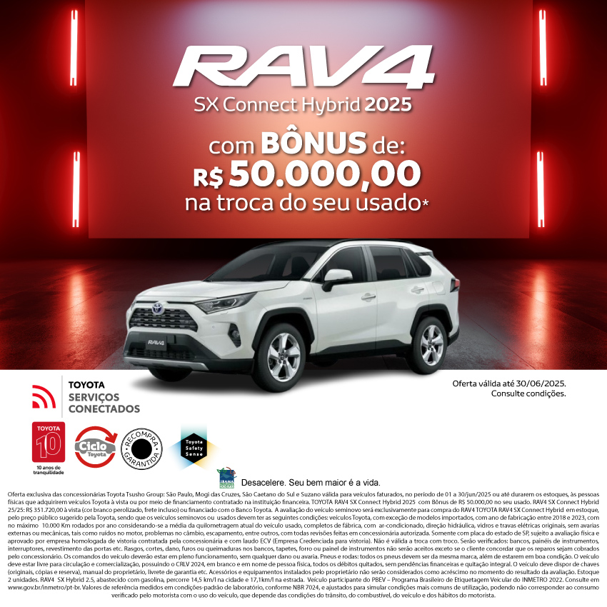 Campanha RAV4 - Jun/25
