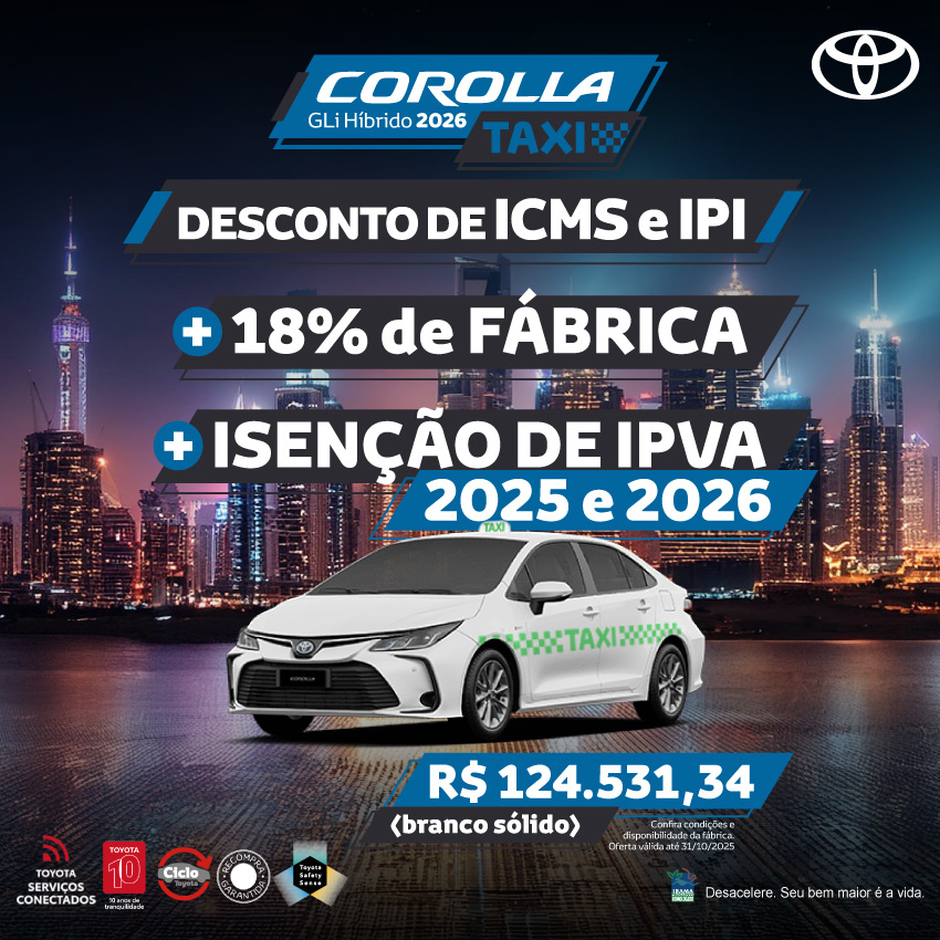 Campanha - Taxi - Out/2025