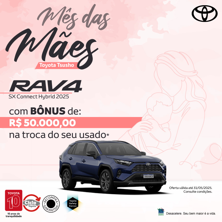 Campanha Varejo - RAV4 - Mai/25