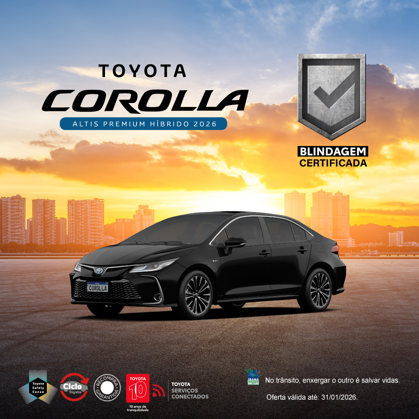 Campanha Varejo - BLINDADO Corolla - Jan/26