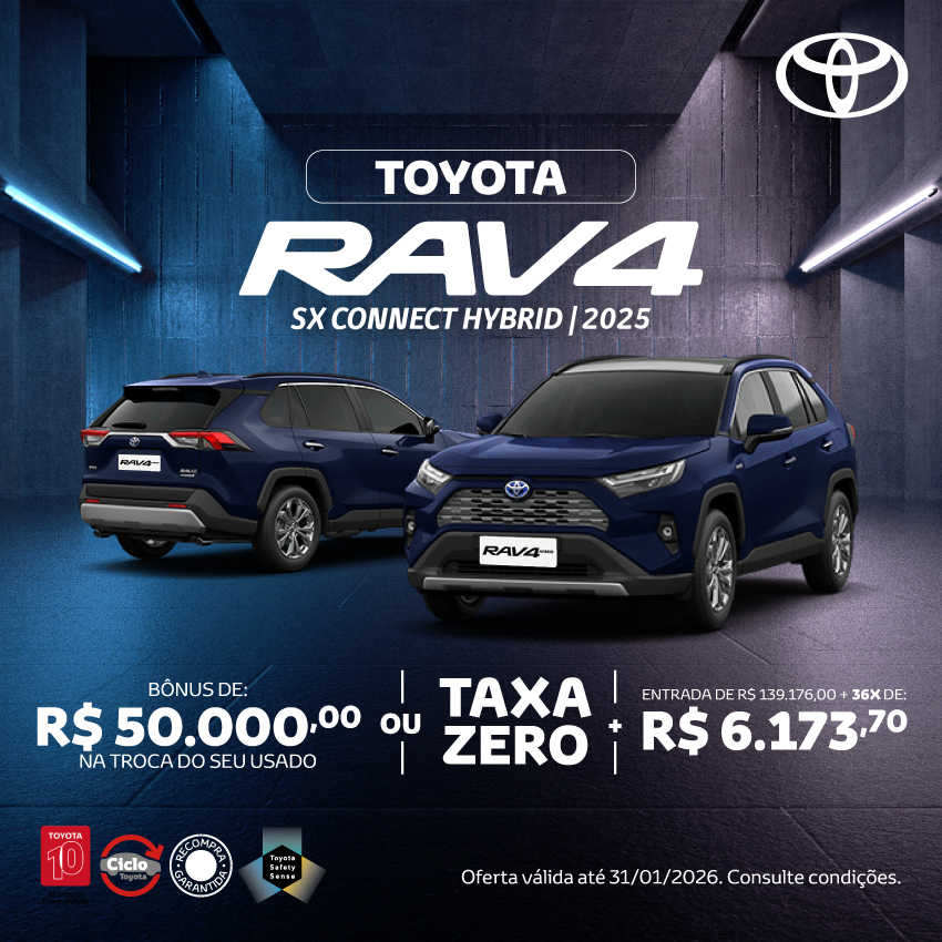Campanha Varejo - RAV4 - Jan/26