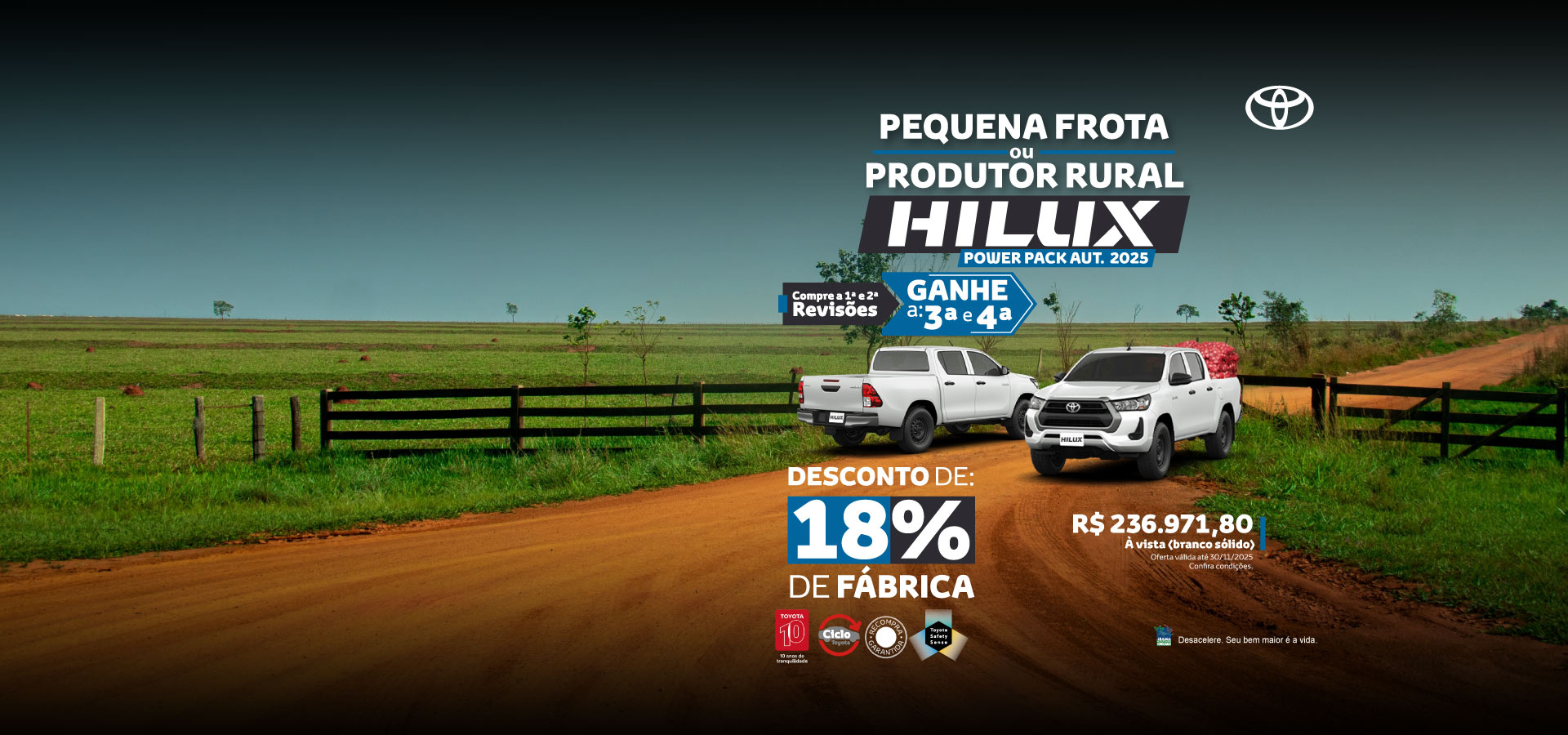 Venda Direta - Rural - Hilux PP - Nov/25