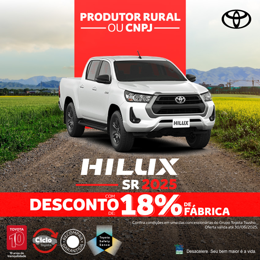 Venda Direta - Rural - Hilux SR - Jun/25