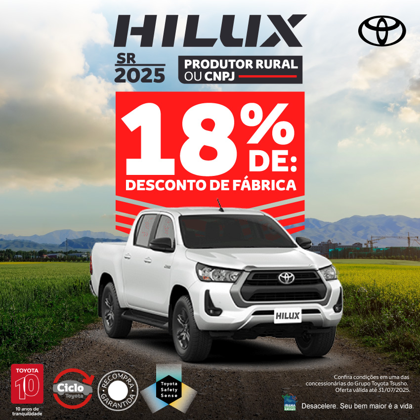 Venda Direta - Rural - Hilux SR - Jul/25