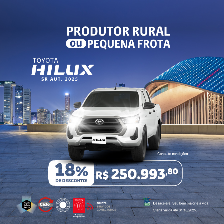 Venda Direta - Rural - Hilux SR - Out/25